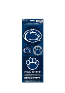 Navy Blue Penn State Nittany Lions Prismatic Stickers