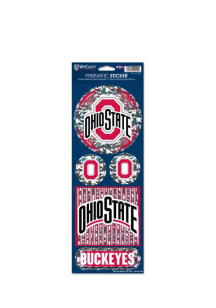 Ohio State Buckeyes Prismatic Stickers