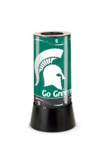 Michigan State Spartans Rotating Table Lamp