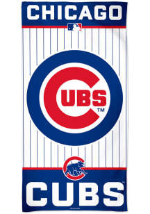 Chicago Cubs Team Logo Beach Towel