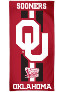Oklahoma Sooners Team Logo Beach Towel