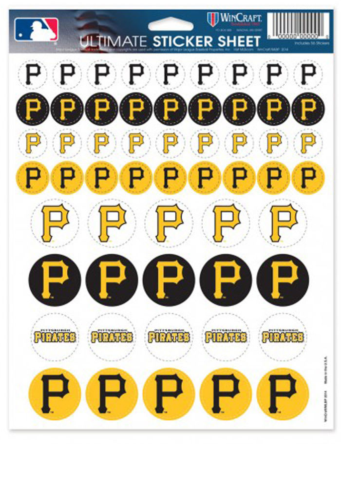 Pittsburgh Steelers Pirates Penguin logo Vinyl Sticker Decal 11 different  sizes