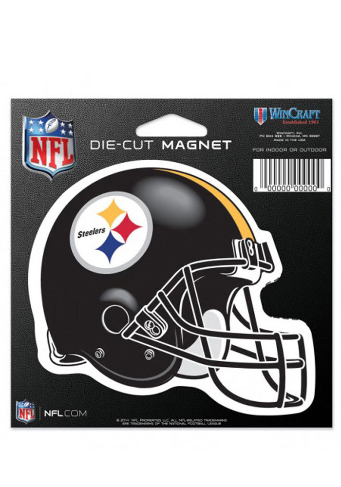 Pittsburgh Steelers 3D Helmet Magnet