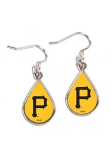 Pittsburgh Pirates Dangle Teardrop Womens Earrings