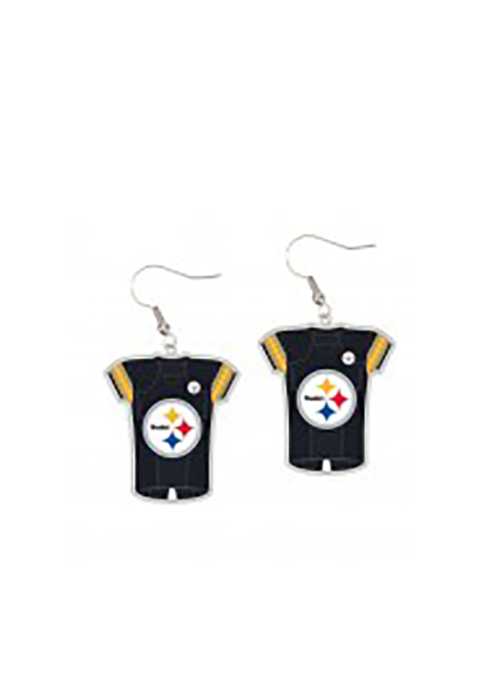 Pittsburgh Steelers Jersey Womens Earrings