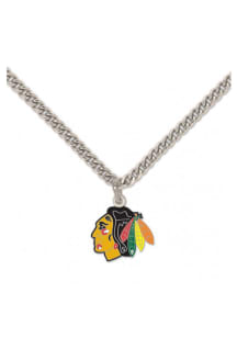 Chicago Blackhawks Team Logo Womens Necklace