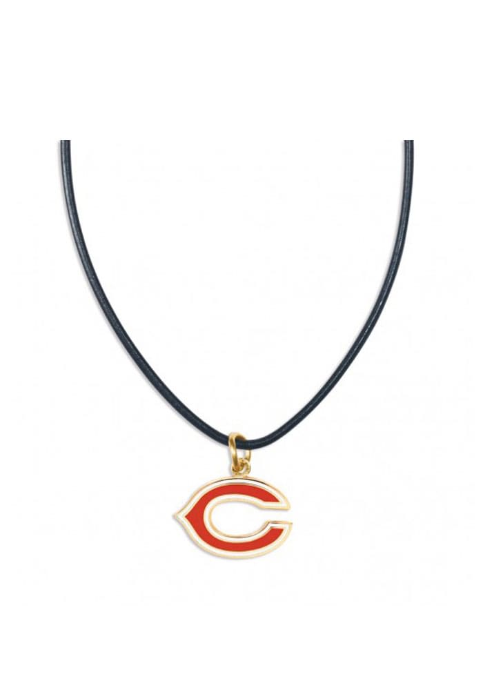 CHICAGO BEARS - NFL Team Logo Necklace with Chain - FREE U.S. Shipping !