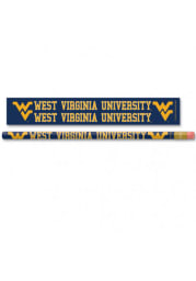 West Virginia Mountaineers 6 Pack Pencil