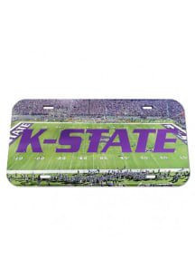 K-State Wildcats Stadium Crystal Car Accessory License Plate