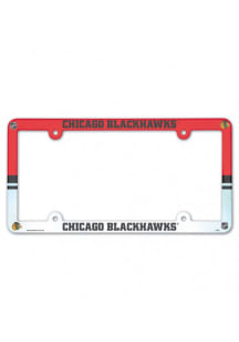 Chicago Blackhawks Plastic Full Color License Frame