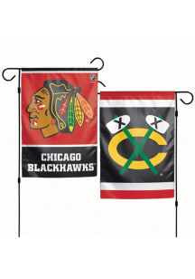 Chicago Blackhawks Team Logo Garden Flag