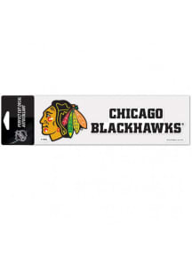 Chicago Blackhawks Perfect Cut Auto Decal - Black