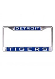 Detroit Tigers Chrome Inlaid License Frame