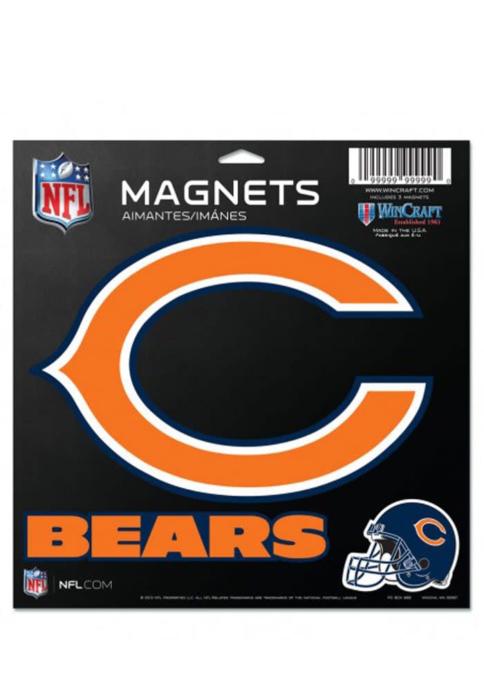 Chicago Bears Acrylic Magnet – Wrigleyville Sports