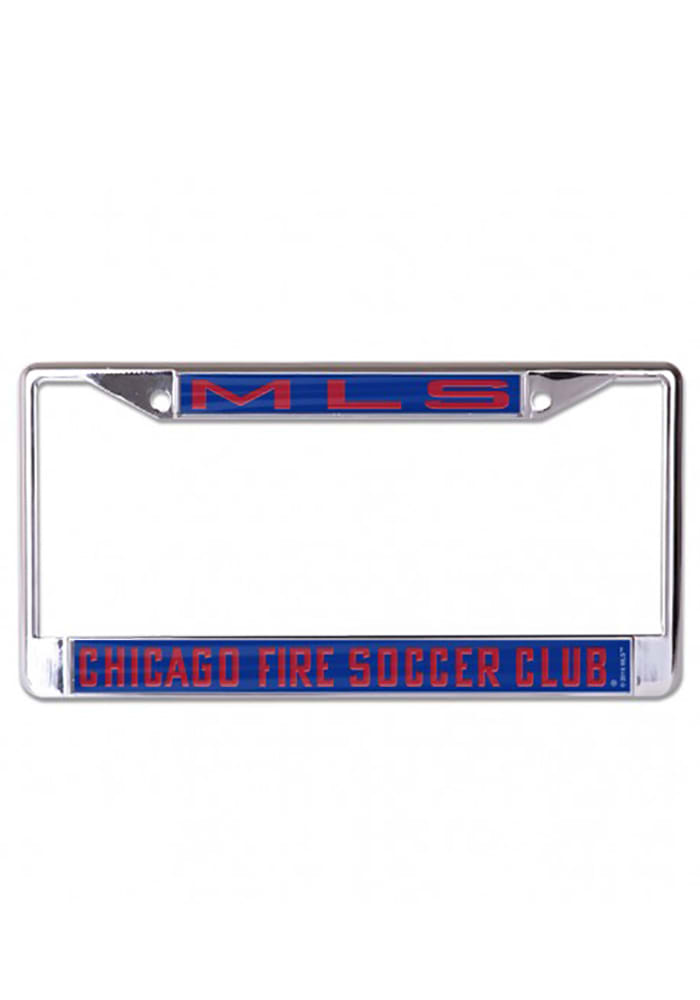Chicago Fire Team Name Inlaid License Frame