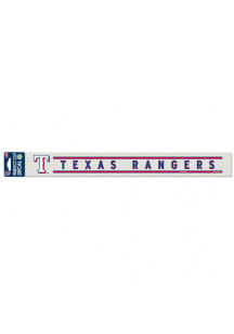 Texas Rangers Team Name Auto Strip - Red