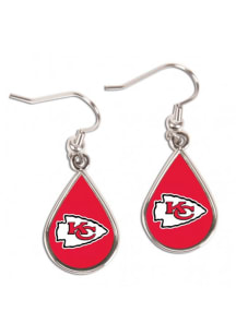 Kansas City Chiefs Teardrop Womens Earrings