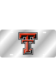 Texas Tech Red Raiders Team Logo Inlaid Car Accessory License Plate