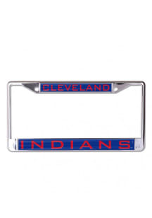 Cleveland Indians Team Name Inlaid License Frame