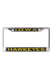Iowa Hawkeyes Team Name Inlaid License Frame