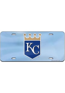 Kansas City Royals Crown Logo Inlaid Car Accessory License Plate