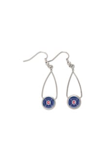 Chicago Fire French Loop Womens Earrings
