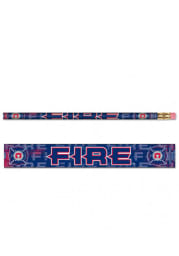 Chicago Fire 6 Pack Pencil