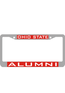 Ohio State Buckeyes Red  Alumni Inlaid License Frame