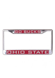 Ohio State Buckeyes Go Bucks Inlaid License Frame
