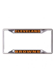 Cleveland Browns Team Name Inlaid License Frame