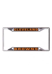 Cleveland Browns Team Name Inlaid License Frame