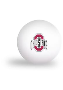 Ohio State Buckeyes White  6 Pack Ping Pong Balls