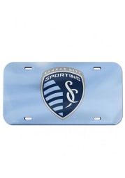 Sporting Kansas City Team Logo Light Blue Car Accessory License Plate