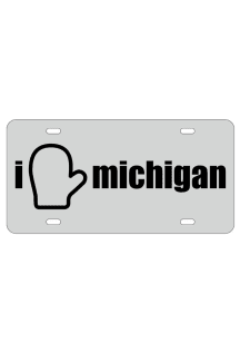 Michigan I Mitten Michigan Inlaid Car Accessory License Plate