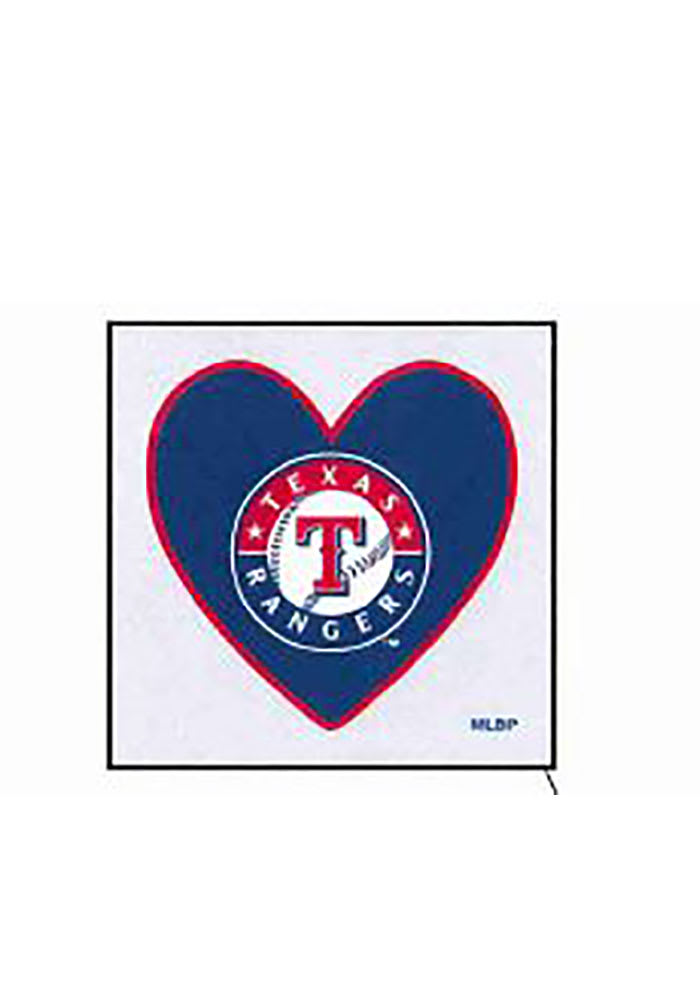 Texas Rangers Heart 4 Pack Tattoo