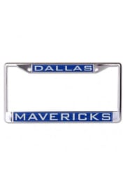 Dallas Mavericks Team Name Chrome License Frame