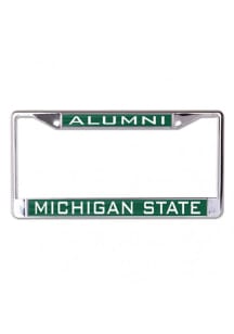 Michigan State Spartans Green  Alumni Inlaid License Frame