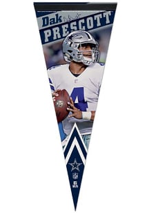 Dallas Cowboys Dak Prescott 12X30 Premium Pennant Pennant