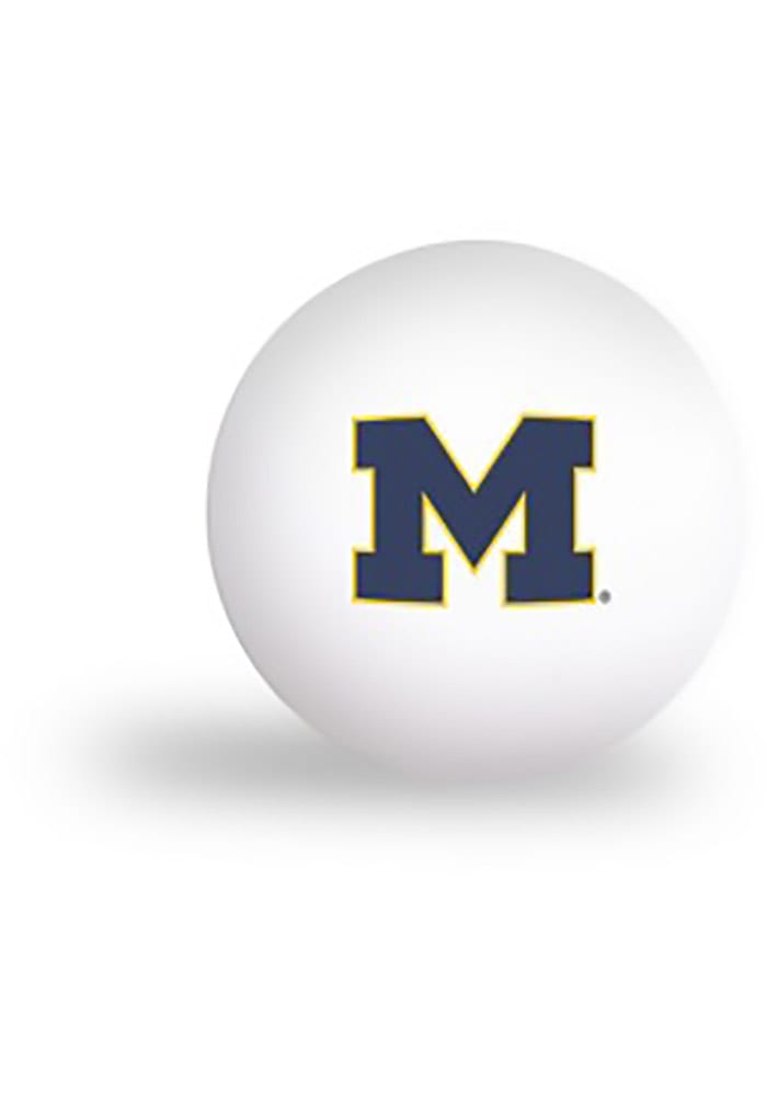 Michigan Wolverines 6 pack Ping Pong Balls