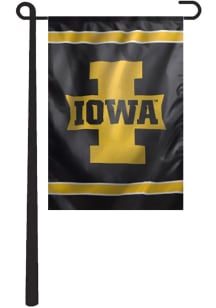 Iowa Hawkeyes 2-Sided Team Logo Garden Flag