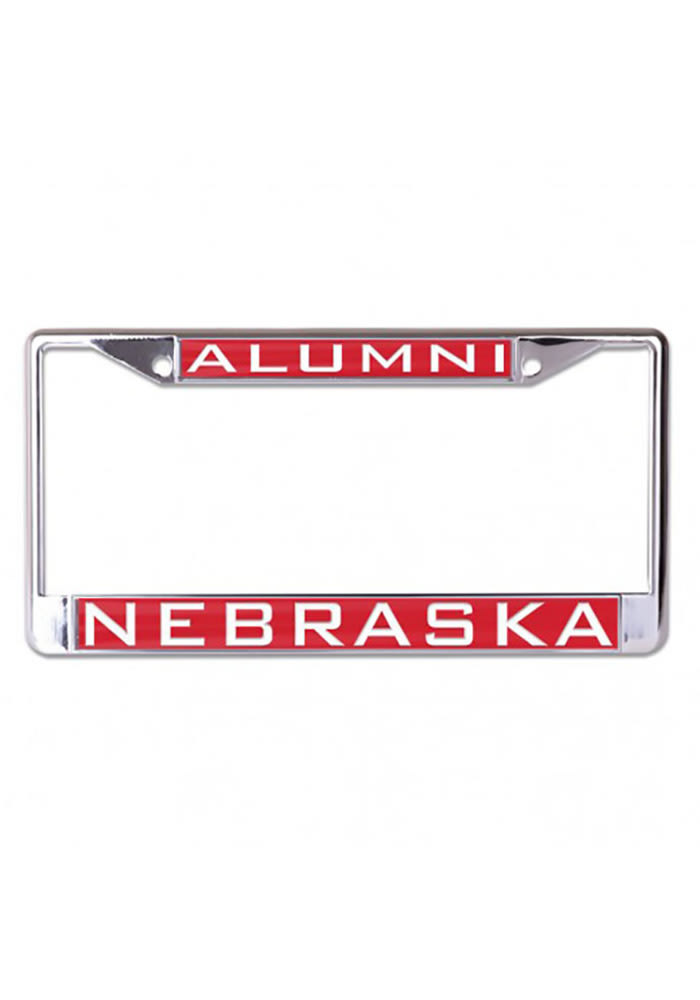 Nebraska Cornhuskers Alumni Inlaid License Frame