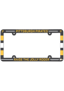 Pittsburgh Pirates Plastic Full Color License Frame