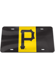 Pittsburgh Pirates Color Block Inlaid Car Accessory License Plate