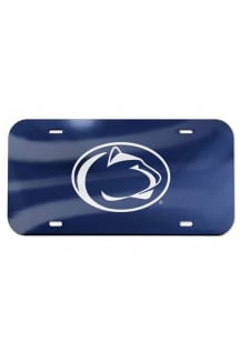 Penn State Nittany Lions Navy Blue  Team Logo Navy License Plate