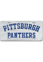 Pitt Panthers Wordmark Inlaid Car Accessory License Plate