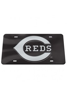 Cincinnati Reds Crystal Mirror Car Accessory License Plate