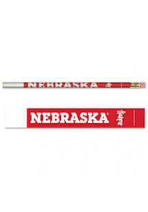 Nebraska Cornhuskers 6 Pack Pencil