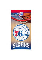 Philadelphia 76ers 30 x 60 Team Logo Beach Towel