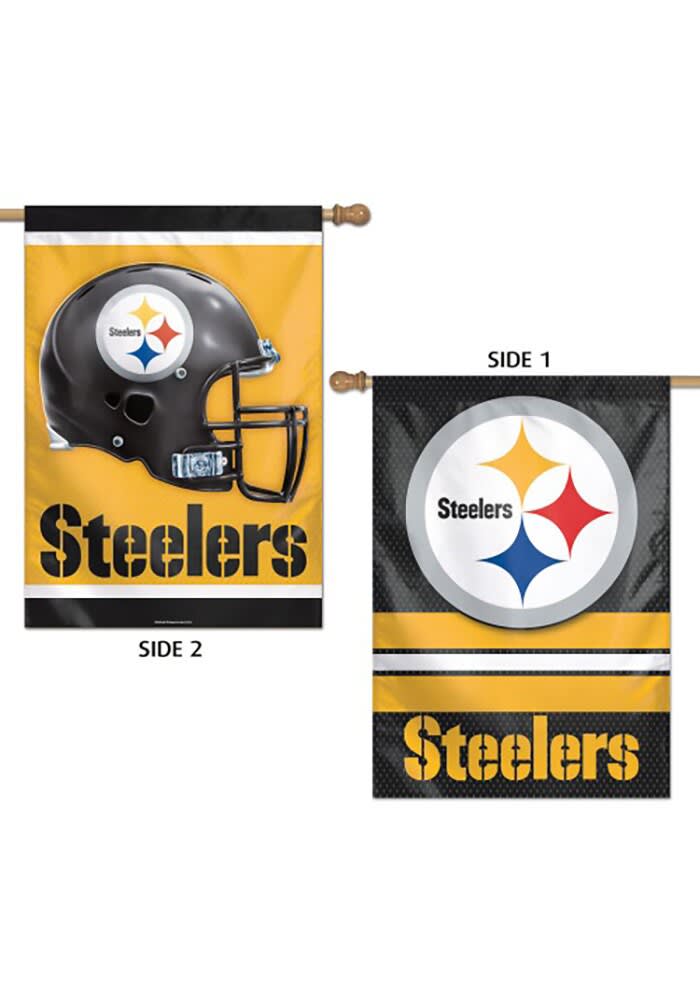 Pittsburgh Steelers New Helmet Grommet Pole Flag