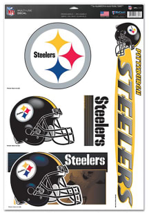 Pittsburgh Steelers 11x17 Multi-Use Set Auto Decal - Black